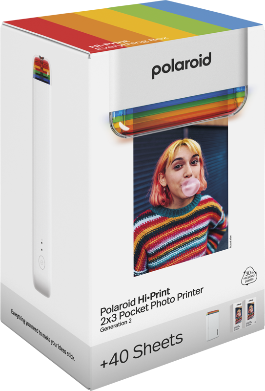 Bilde av Polaroid printer - Hi-Print Gen 2 E-box - HVIT