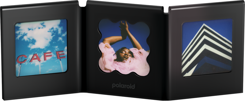 Bilde av Polaroid Go akrylramme - tre bilder - sort