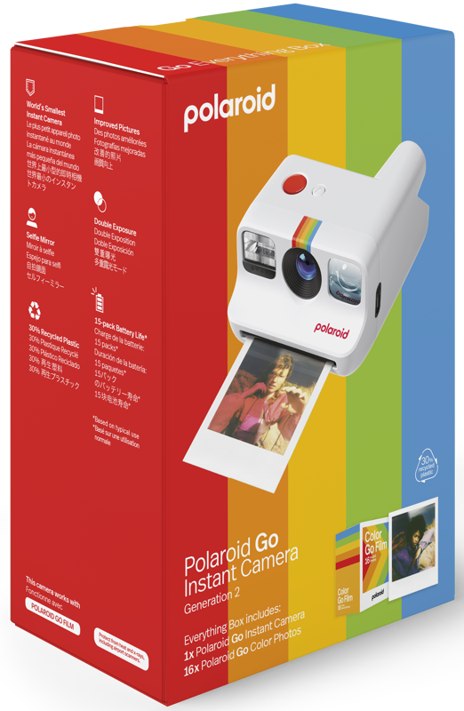 Bilde av Polaroid Go Gen 2 E-box - hvit