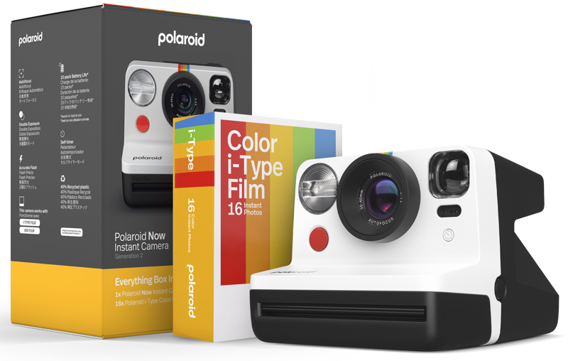Bilde av Polaroid Now Gen 2 E-box Black&White
