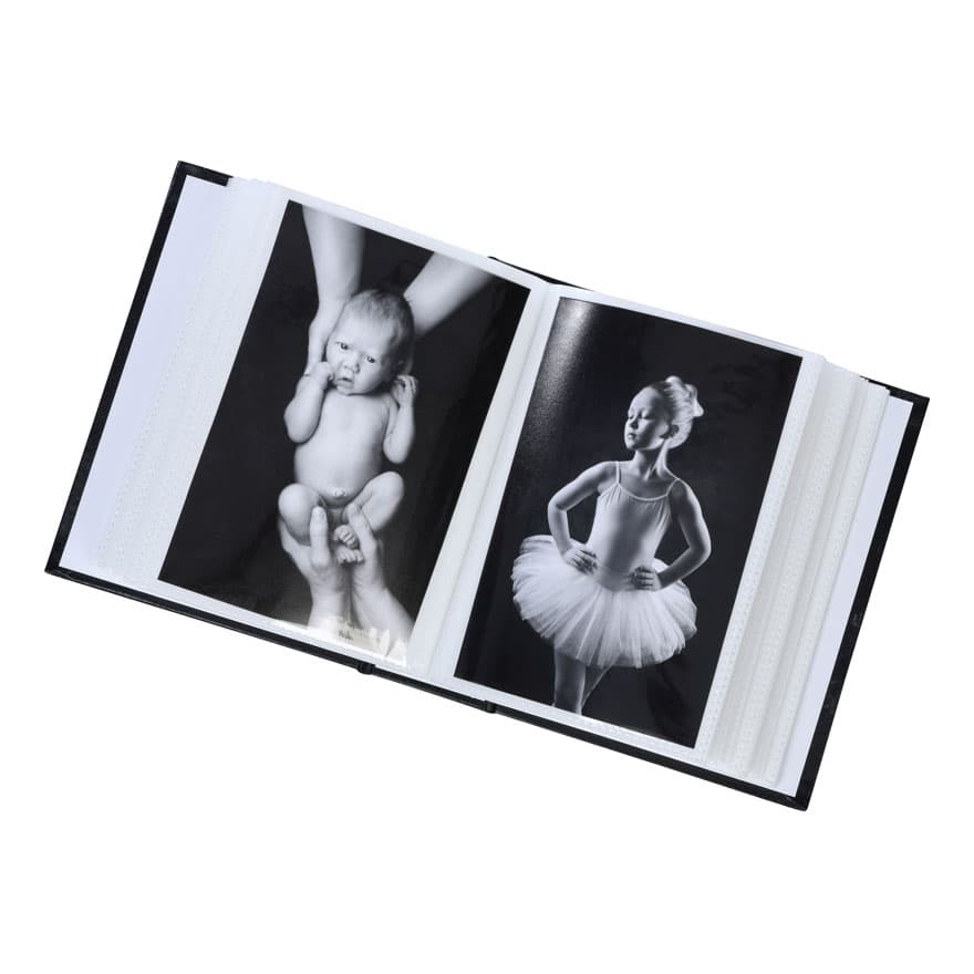Bilde av Minimax album med lommer-100 bilder-sort