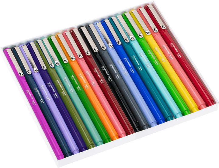 Bilde av Bookbinders Fineliner Penner 20-stk
