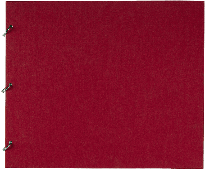 Bilde av Bookbinders Album 325X275 Rose Red Columbus