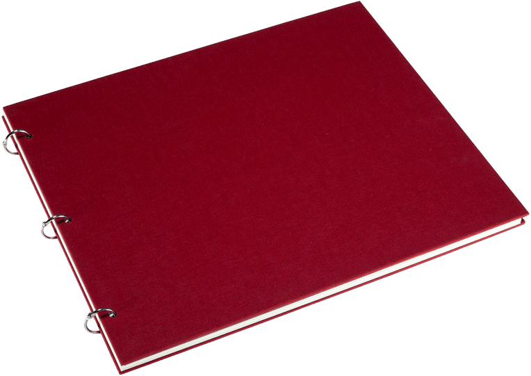 Bilde av Bookbinders Album 325X275 Rose Red Columbus
