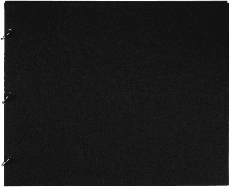 Bilde av Bookbinders Album 325X275 Black Columbus