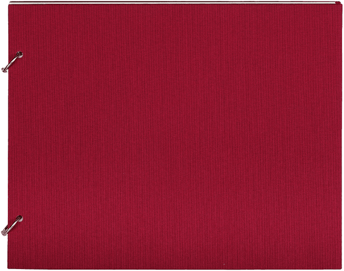 Bilde av Bookbinders Album 270X220 Rose Red Columbus