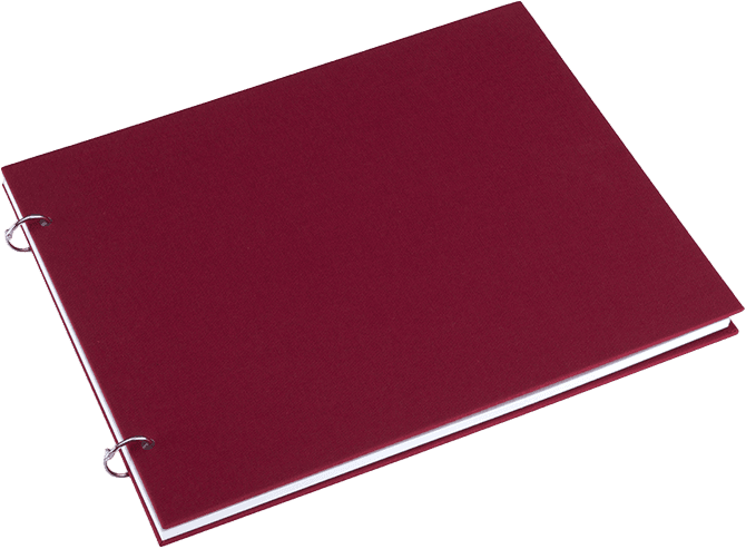 Bilde av Bookbinders Album 270X220 Rose Red Columbus