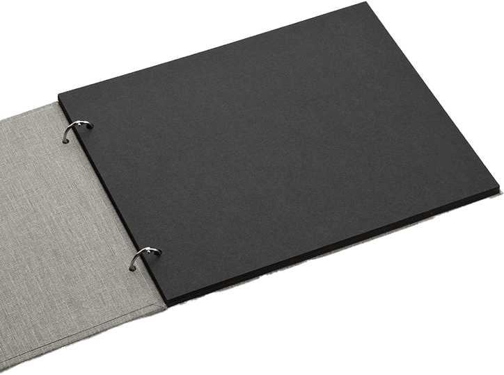 Bilde av Bookbinders Album 270X220 Pebble Grey Columbus