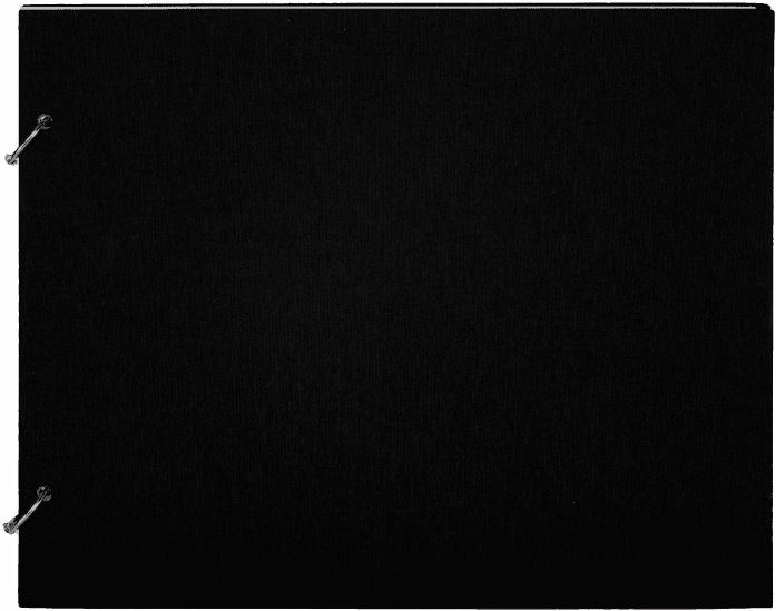 Bilde av Bookbinders Album 270X220 Black Columbus
