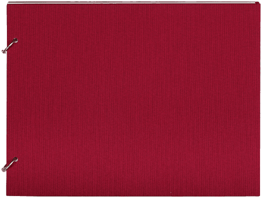 Bilde av Bookbinders Album 215X165 Rose Red Columbus
