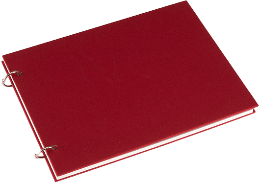 Bilde av Bookbinders Album 215X165 Rose Red Columbus