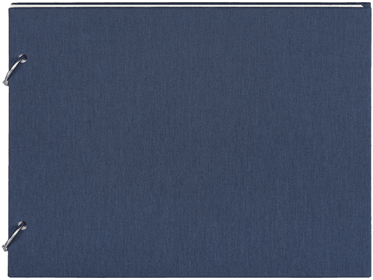 Bilde av Bookbinders Album 215X165 Smoke Blue Columbus
