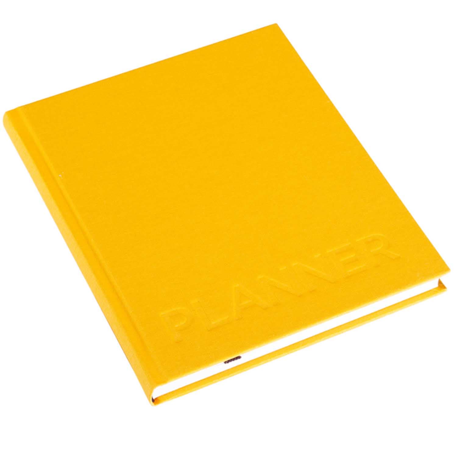 Bilde av Bookbinders Ukeplanlegger 17x20 Gul
