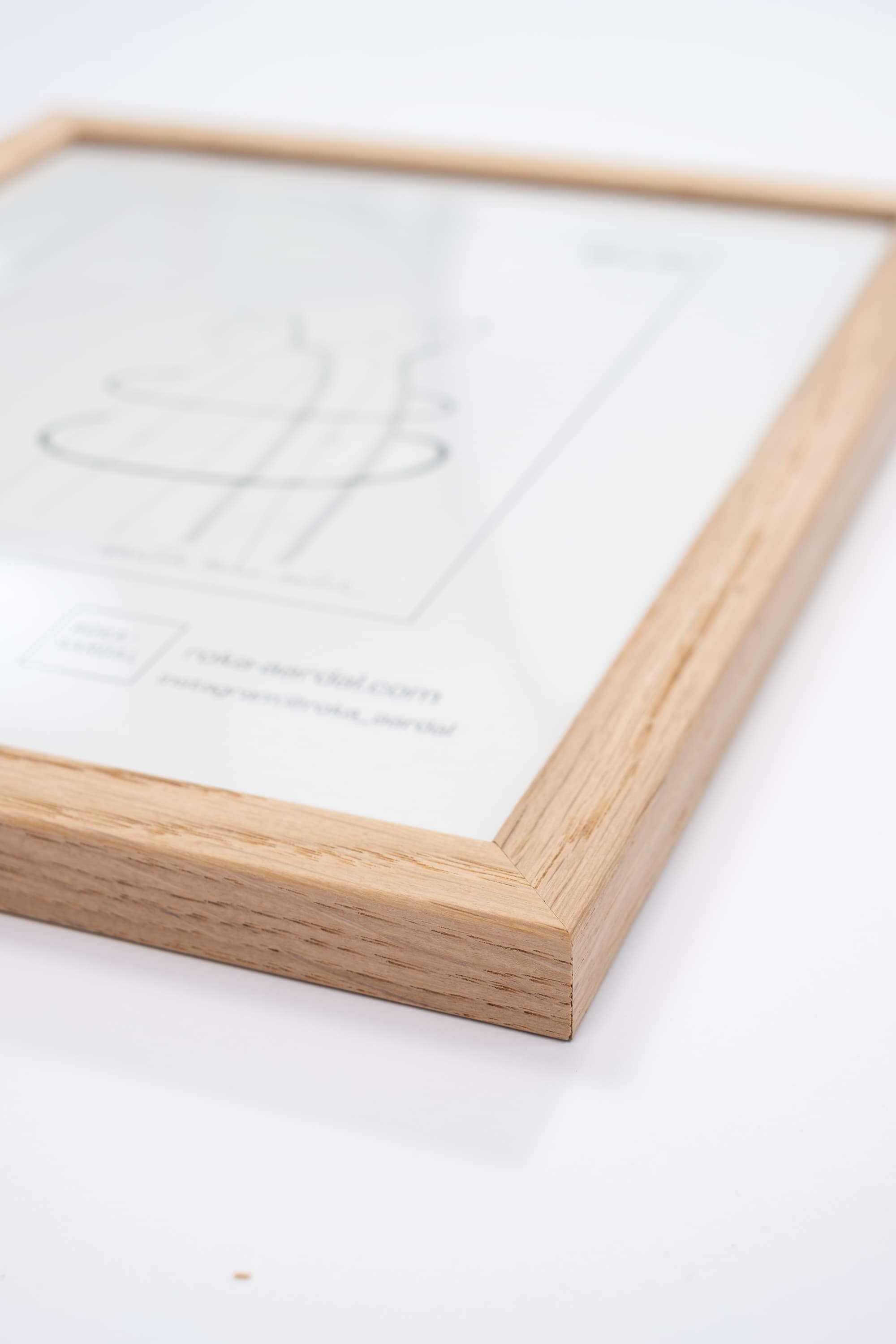 Bilde av Ramme Vinstra eik natur