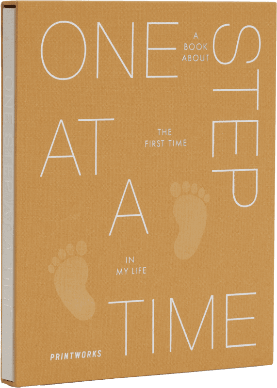 Bilde av Album Printworks One Step at a Time - A Book About the First Time in My Life