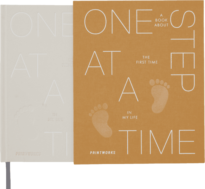Bilde av Album Printworks One Step at a Time - A Book About the First Time in My Life