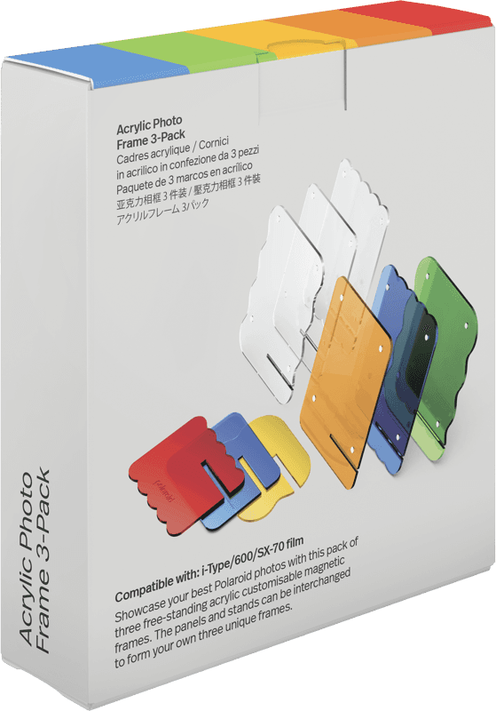 Bilde av Polaroid  Coloured Acrylic Photo Frames 3 Pack
