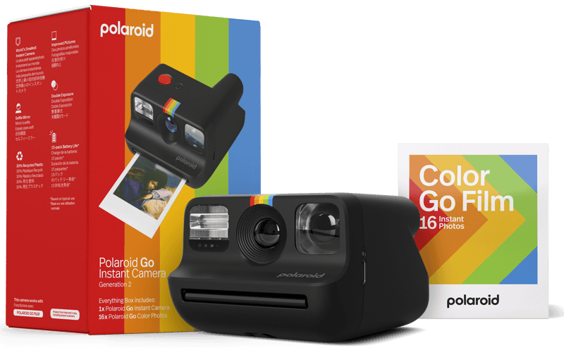 Bilde av Polaroid Go Gen 2 E-box - sort