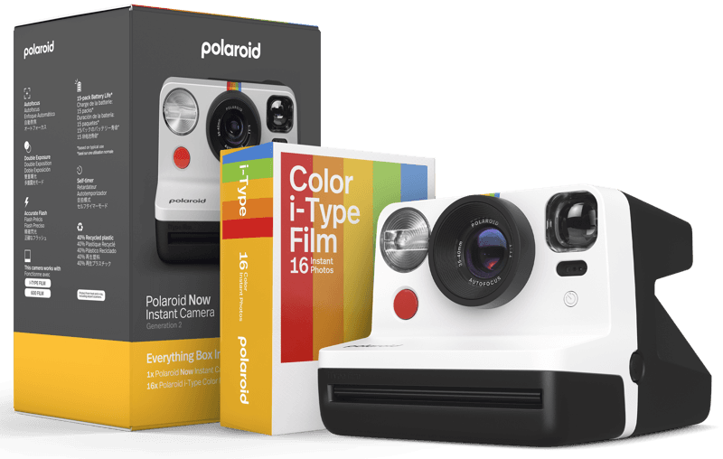 Bilde av Polaroid Now Gen 2 E-box Black&White