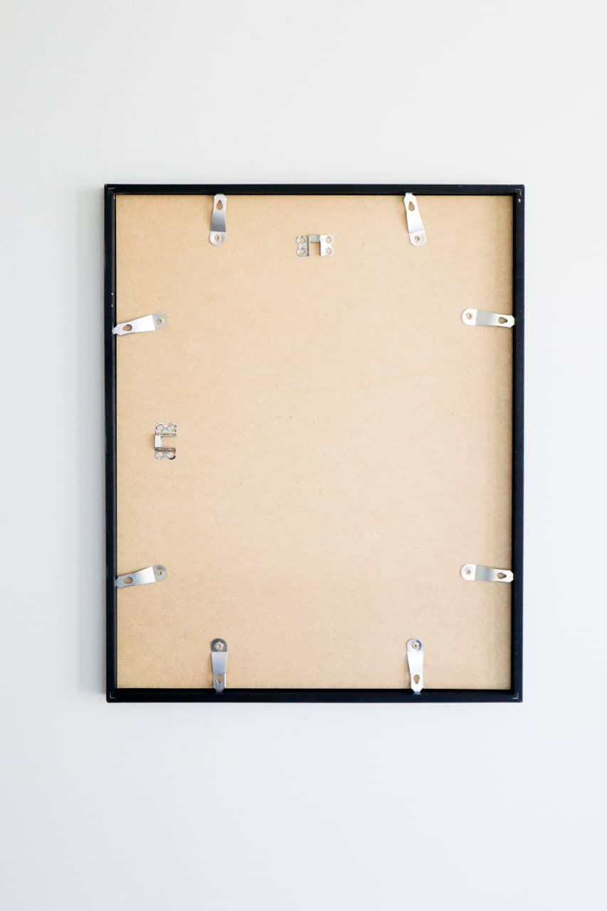 Bilde av Ramme Lysne sort pleksi  40x50