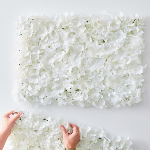 Bilde av Blomsterveggfliser - Hvite blomster