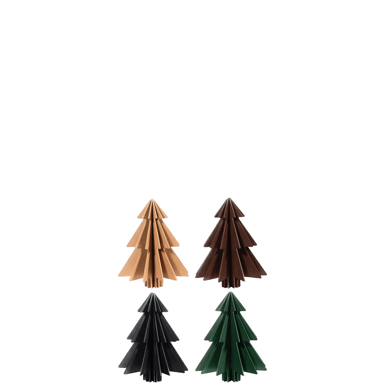 Bilde av Juletre i tre 4pk