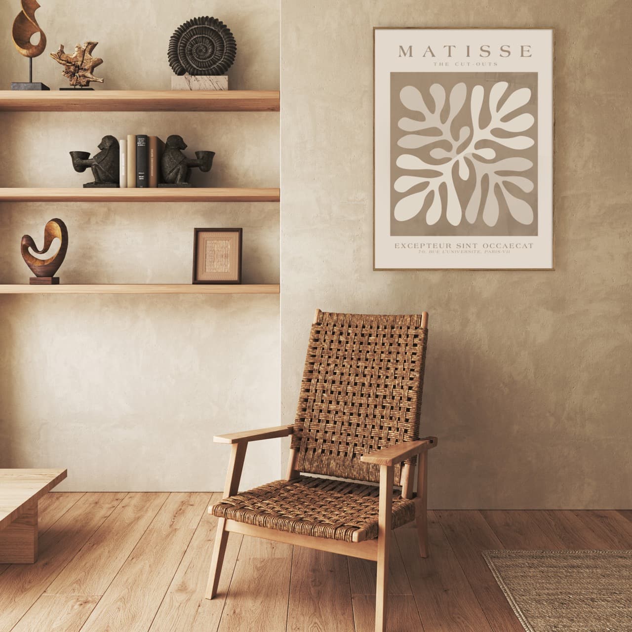 Bilde av Innrammet canvas Matisse Exc 60x80