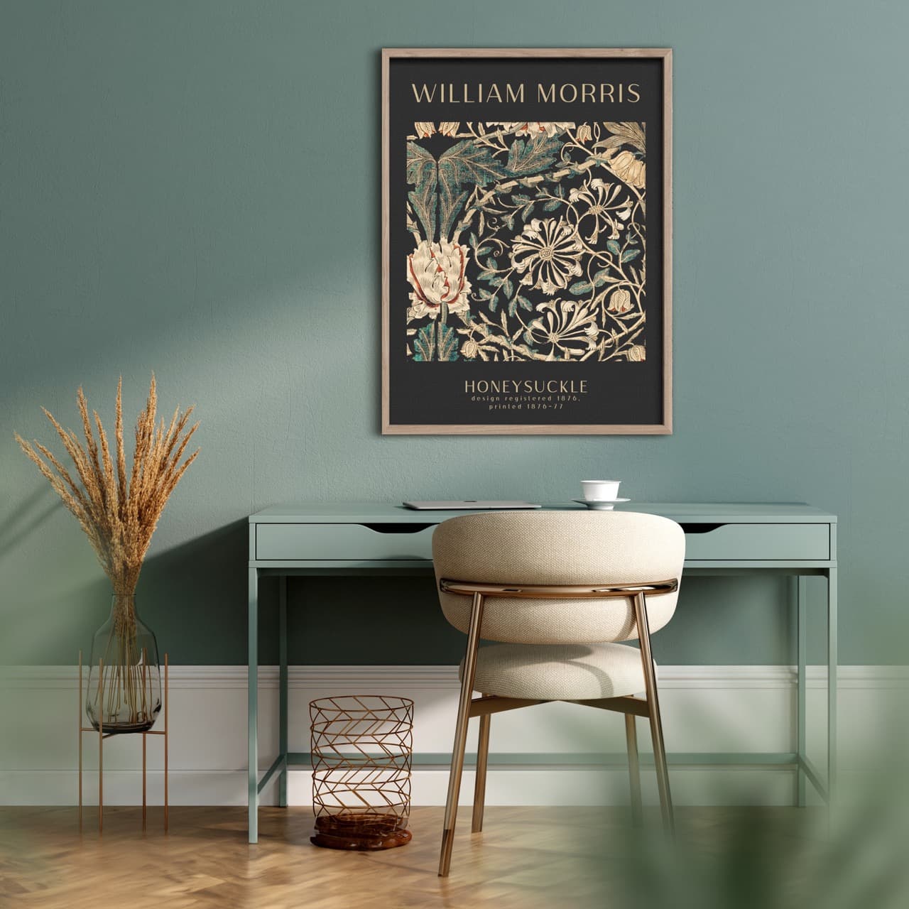 Bilde av Innrammet canvas Morris II 60x80