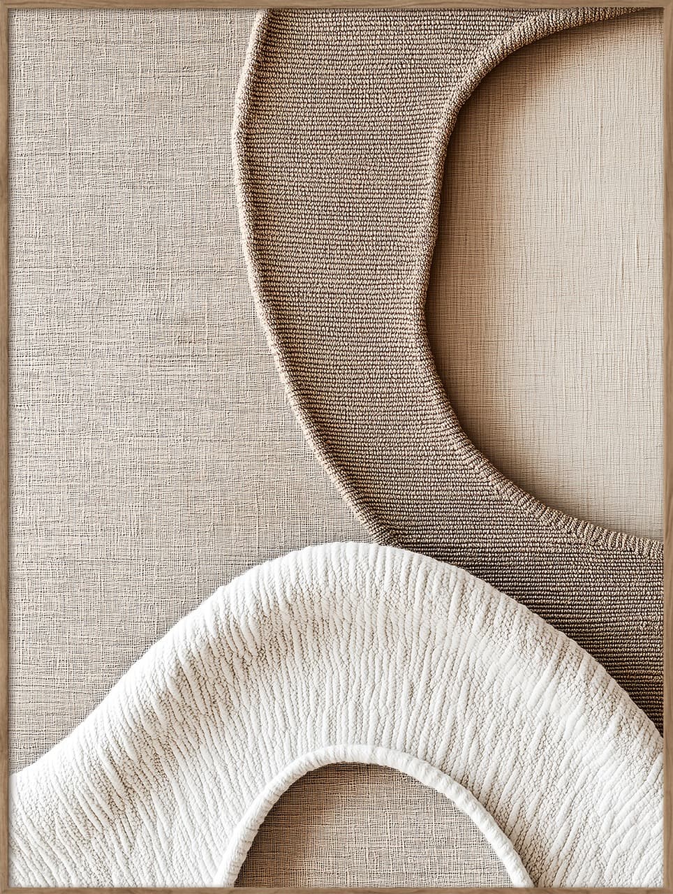 Bilde av Innrammet canvas Warm Tones 60x80
