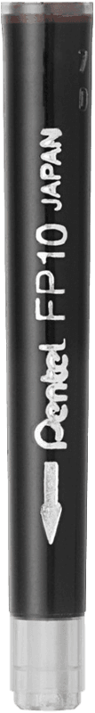 Bilde av Pentel  FP10-A Pocket Brush Refill Black