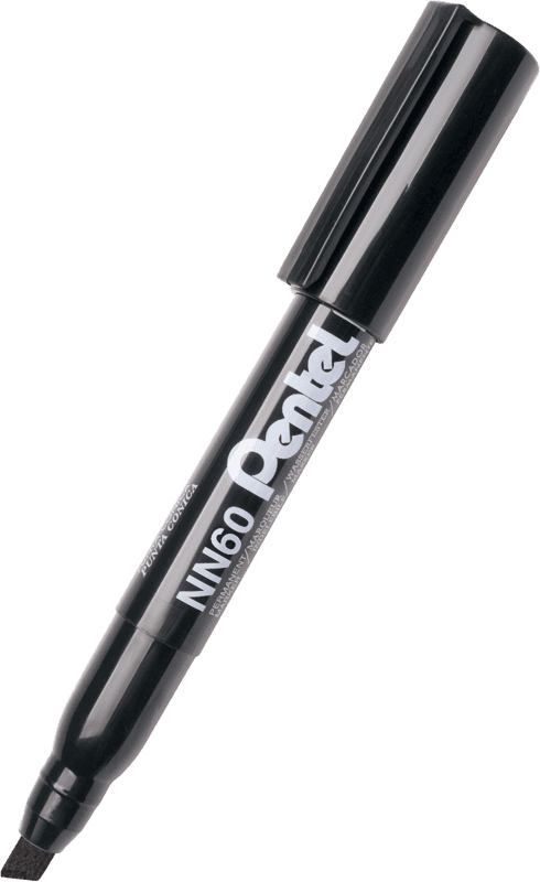 Bilde av Pentel  NN60-A Permanent Marker 3,9/5,8mm Black