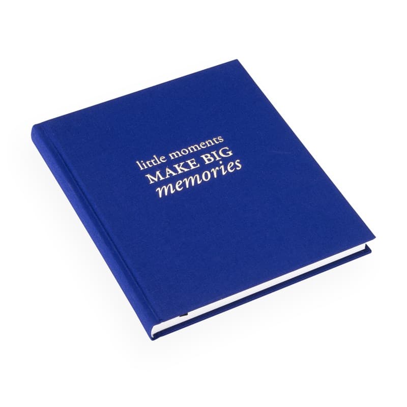 Bilde av Bookbinders notatbok 17x20 cm "Big memories" blå