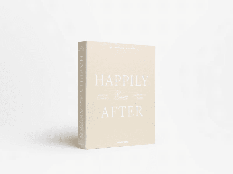 Bilde av Fotoalbum – Happily Ever After, Beige