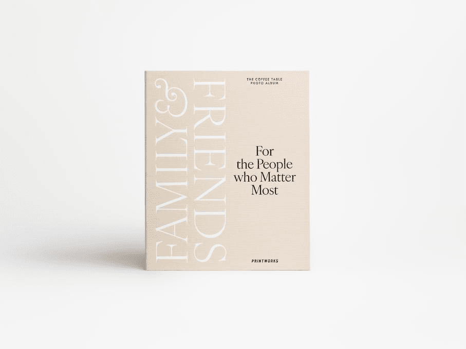 Bilde av Fotoalbum – Family and Friends, Beige