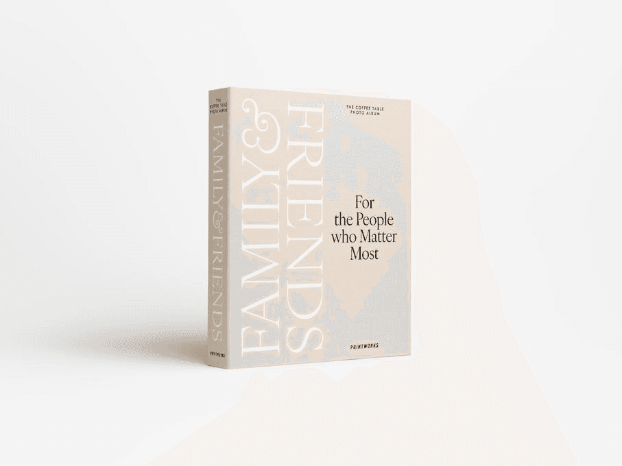 Bilde av Fotoalbum – Family and Friends, Beige