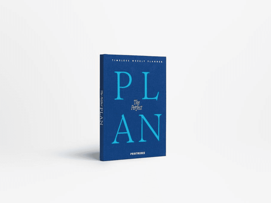 Bilde av Ukesplanlegger – The Perfect Plan, Blå