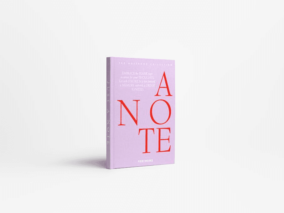 Bilde av Notatbok – Just a Note, Fiolett