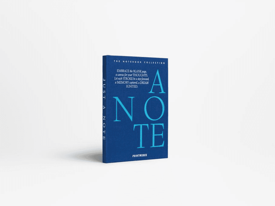 Bilde av Notatbok – Just a Note, Blå