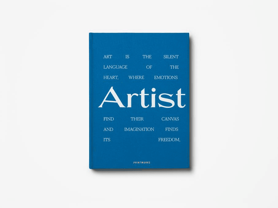 Bilde av Rammebok – Great Art, Blå