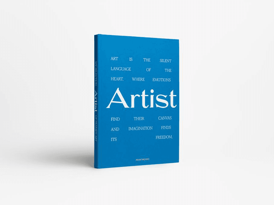 Bilde av Rammebok – Great Art, Blå