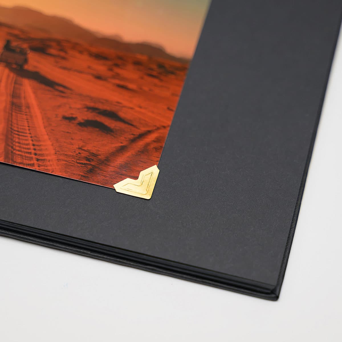 Bilde av Fotohjørner 252 stk. Farge gull