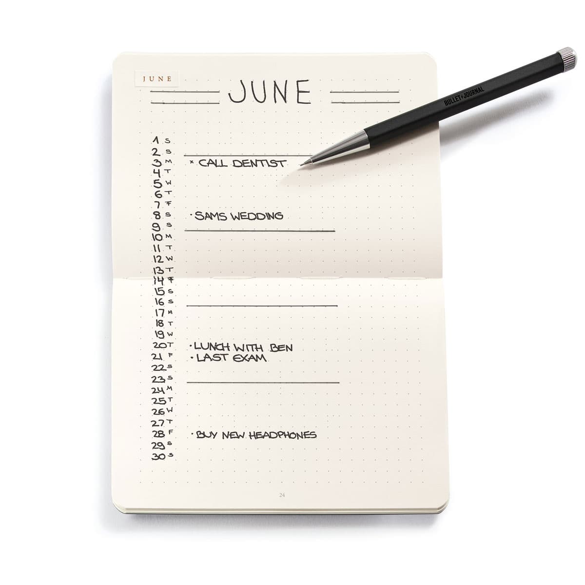 Bilde av Bullet Journal Pocket A6 – 3-pack