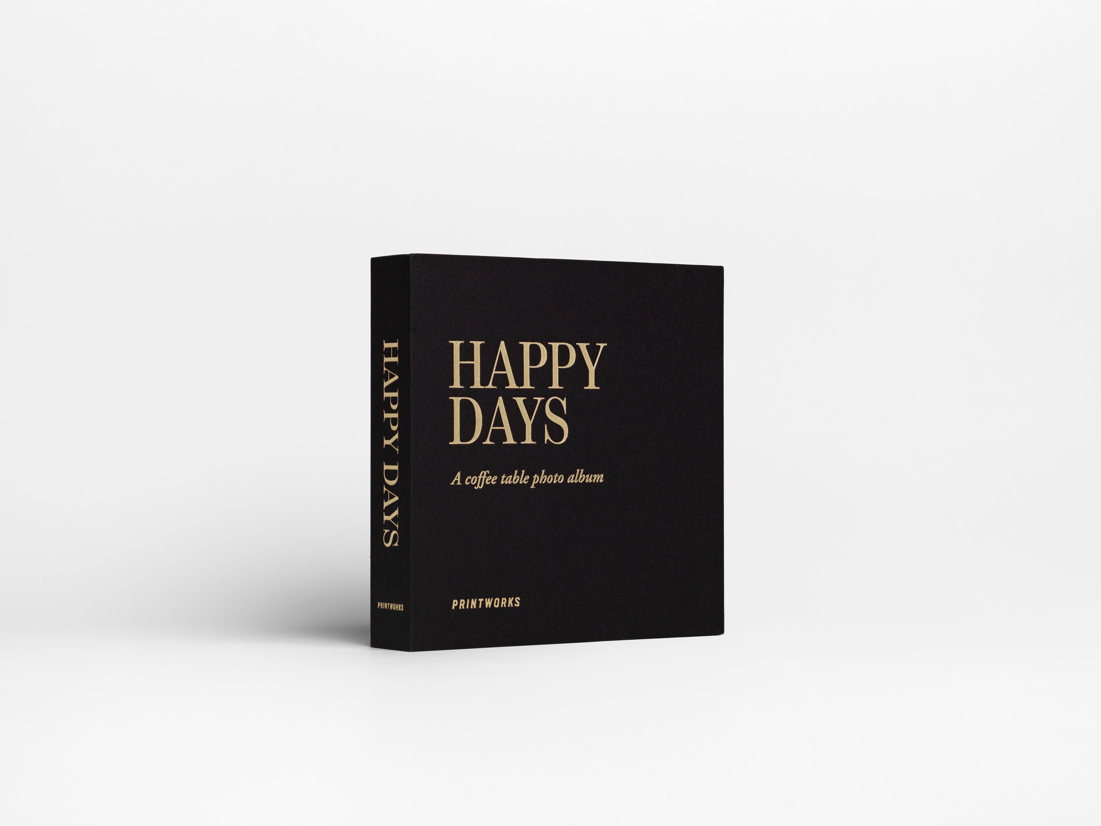 Bilde av Fotoalbum Happy Days – Sort