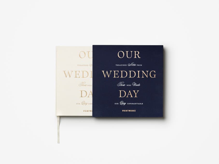 Bilde av Printworks Gjeste­bok “Our Wedding Day”