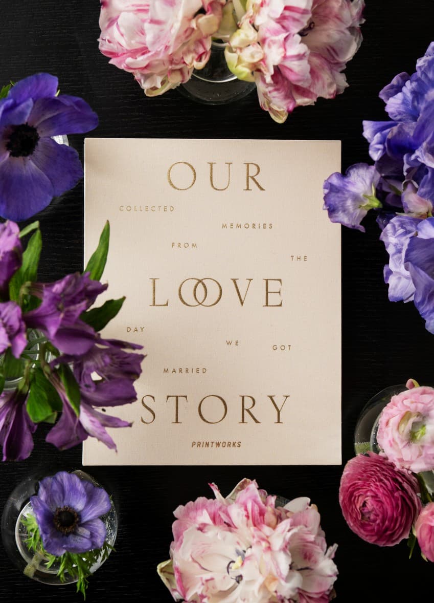 Bilde av Printworks Bryllupsjournal “Our Love Story”