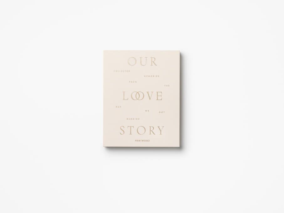 Bilde av Printworks Bryllupsjournal “Our Love Story”