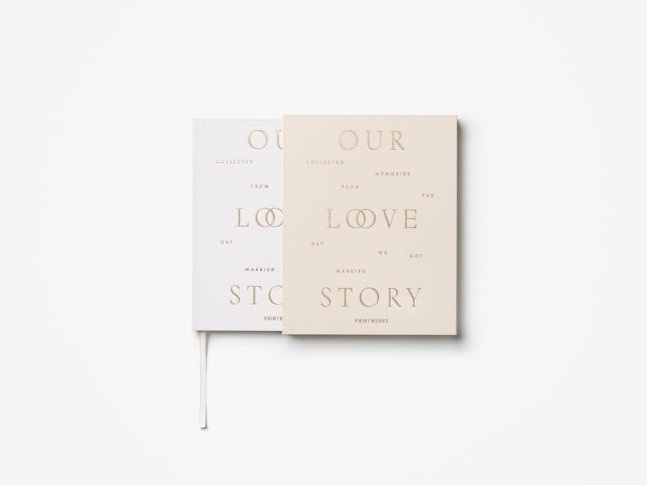 Bilde av Printworks Bryllupsjournal “Our Love Story”