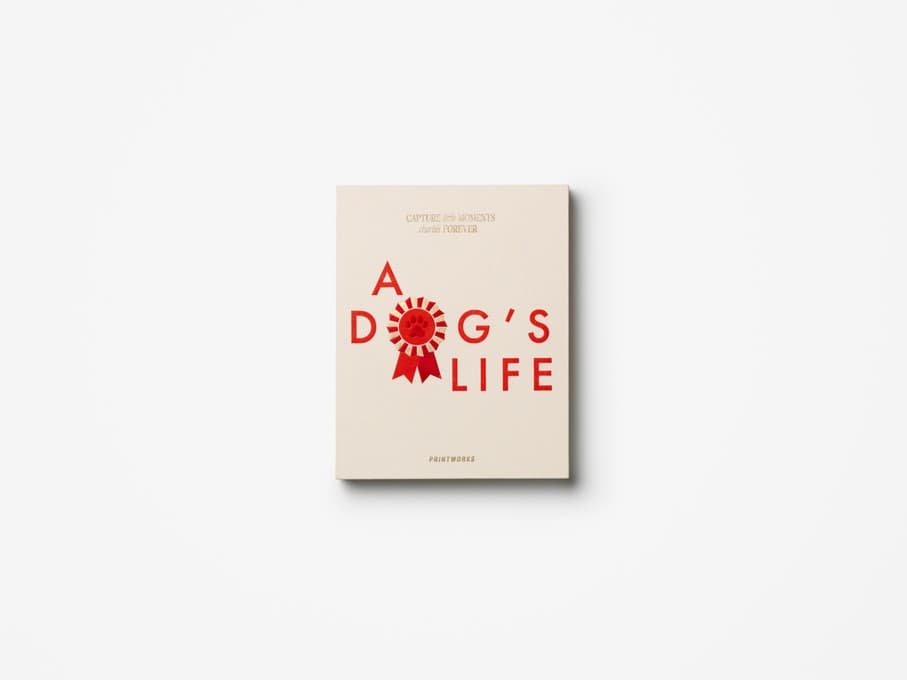 Bilde av Printworks Hundedagbok “A Dog’s Life”