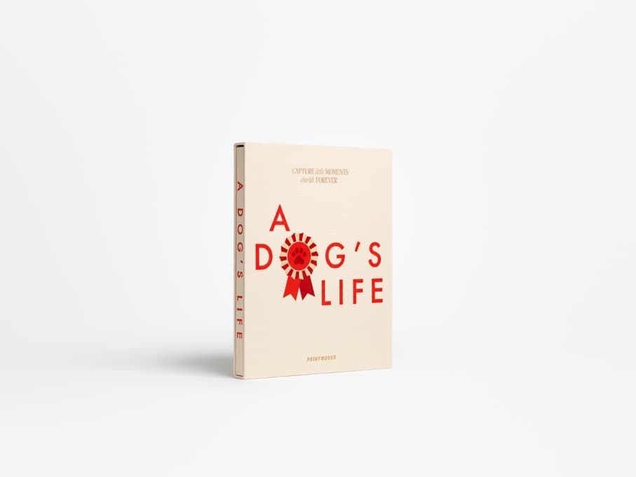 Bilde av Printworks Hundedagbok “A Dog’s Life”