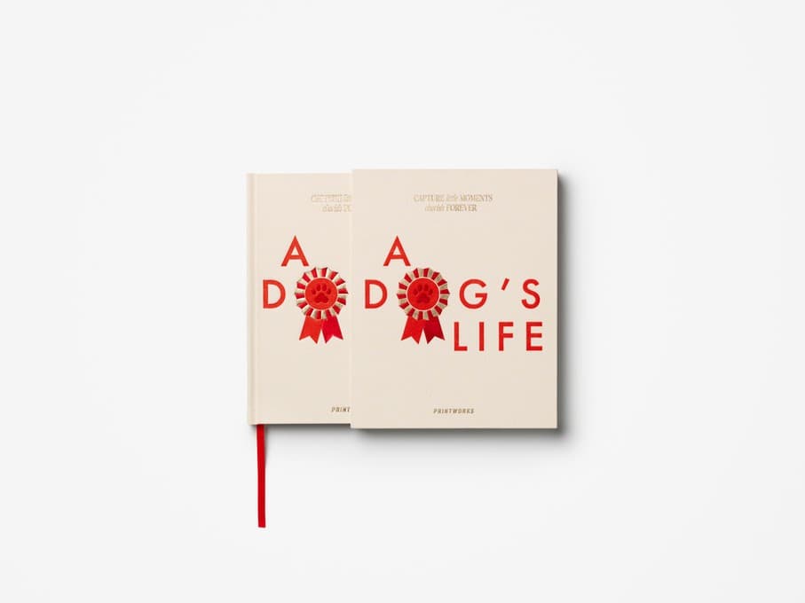 Bilde av Printworks Hundedagbok “A Dog’s Life”